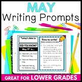 May 1st & 2nd Grade Daily Writing Prompts, Sentence & Para