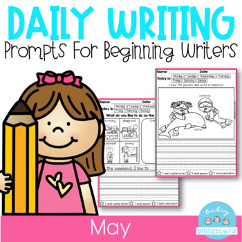 Preview of May Daily Writing Prompts