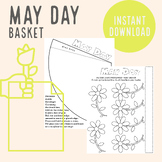 May Day Basket & Flowers