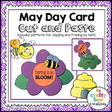 May Day Card Craft Flower Template Spring Activities Kinde