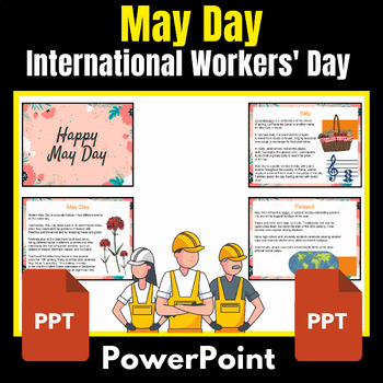 Preview of May Day Traditions Around the World PowerPoint - International Workers' Day