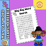 May Day Word Search Freebie!