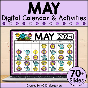 Preview of May Digital Calendar