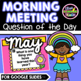 May Digital Morning Meeting Question of the Day for Google