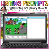 May Digital Writing Prompts Made for Google Slides™