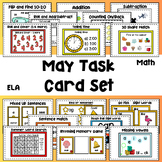May ELA and Math Task Cards