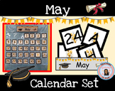 May End of School Year Celebration Calendar Back to School
