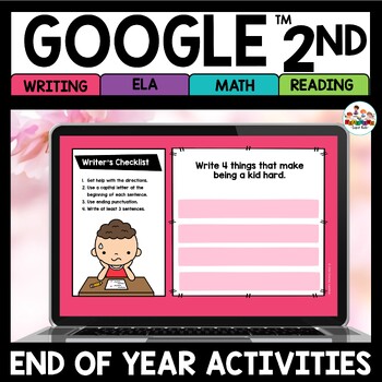 Preview of May End of Year Digital Activities 2nd Grade