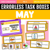 May Errorless Learning Task Boxes (16 Task Boxes Included)