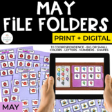 May File Folders Bundle for Special Education | Print + Digital