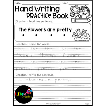 May Hand Writing Practice Book by Sue Kayobie | Teachers Pay Teachers