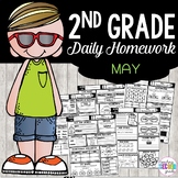 May Homework | May Morning Work for 2nd Grade | End of Yea