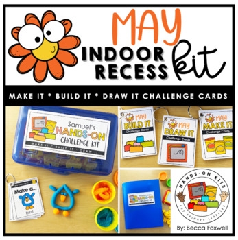 Preview of *FLASH FREEBIE* May Indoor Recess Kit | End Of The Year Activities