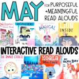 May Interactive Read Aloud Bundle | End of the Year Activi