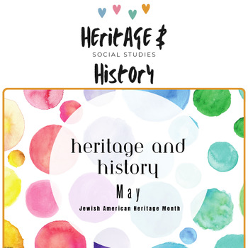 Preview of May: Jewish American Heritage Month | PowerPoint and Google Slides