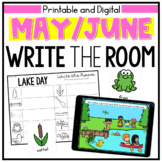 May / June Write the Room for the End of the Year [Summer Themes]