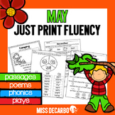 May Just Print Fluency Pack - Distance Learning