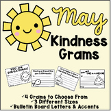 May Kindness Grams | SEL | Bulletin Board | Social Emotion