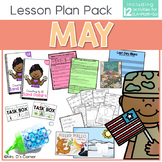 May Lesson Plan Pack | 12 Activities for Math, ELA, + Science