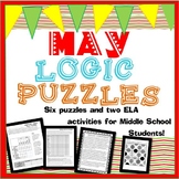 May Logic Puzzles for Middle School