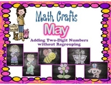 May Math Crafts  Adding Two Digit Numbers without Regrouping