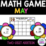 May Math Game (Two-Digit Addition)