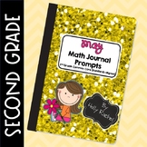 May Math Journal Prompts Second Grade