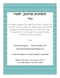 May Math Journals