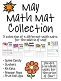 May Math Mat Collection:  ASSORTED FIVE PACK