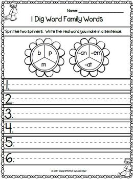 May Math and Literacy Printables and Activities For First Grade | TpT