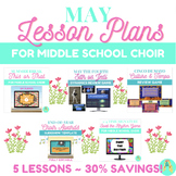 May Middle School Choir Lesson Plans