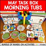 May Morning Bin Task Boxes, Centers, and Activities, Sprin