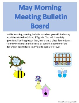 Preview of May Morning Meeting Bulletin Board