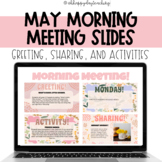 May Morning Meeting Slides | Morning Meeting Activities