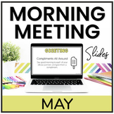 May Morning Meeting Slides in Google Slides