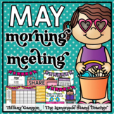 May Morning Meeting and Calendar PowerPoint Slides