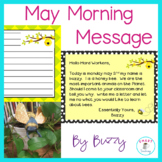 May Morning Message - Bee Theme Work for Traditional and D