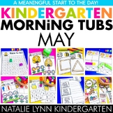May Morning Tubs for Kindergarten | Kindergarten Morning W