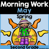 Preview of May Morning Work {2nd Grade} PDF & Digital Ready!