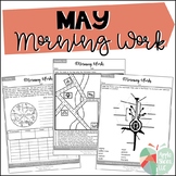 May Morning Work | For Upper Elementary | ELA and Math Review