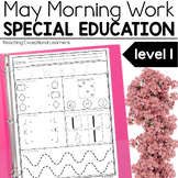May Morning Work Special Education