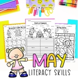 May NO PREP | Morning Work | 3rd Grade Literacy Worksheets