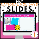May National Holidays Daily Google Slides Templates | Dail