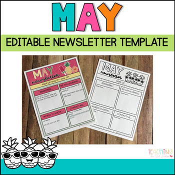 Preview of May Newsletter