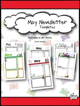 Preview of May Newsletter Templates