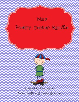 Preview of May Poetry Center Bundle-5 poems!