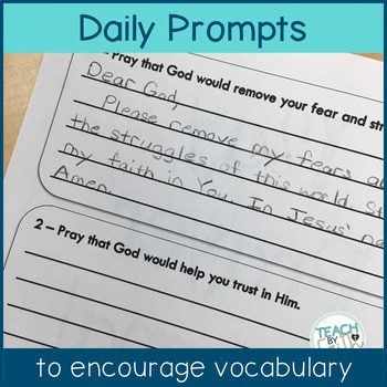 Prayer Journal Bible Lesson for May by Teach by Faith | TPT