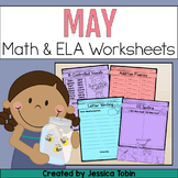 May Worksheets Math, Writing, Language