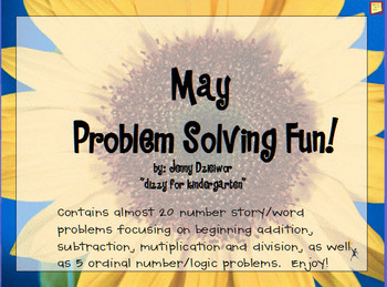 Preview of May Problem Solving for the Promethean Board