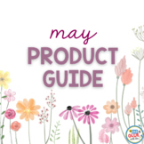 May Product Guide for First Grade, Kindergarten & Pre-K